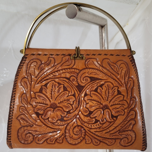 Nameless Handbags - Vintage Hand-tooled Handbag